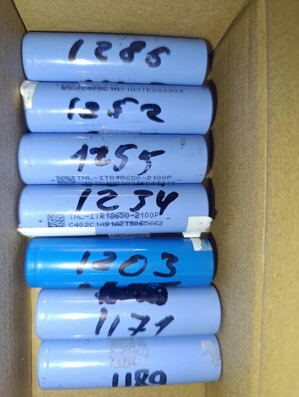 Акумулятор батарея 18650 Li-ion 1100-1200 mah+ для ліхтарів, пауербанків, портативних пристроїв, фото 1