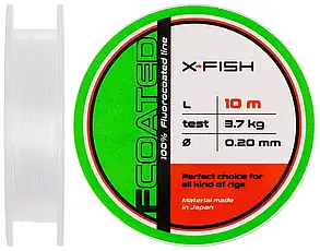 Флюрокарбон X-Fish FCoated 10m 0.20mm 3.7kg