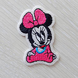 Аплікація (термо) дитяча "Мінні Маус" 5,6х3,5 см