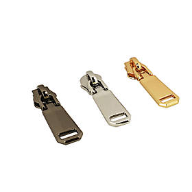 Бігунок металевий №5 (BG004-T5-3). колір золото