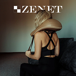 Роликовий масажер Zenet Zet-759 масаж шиацу для шиї, спини і плечей