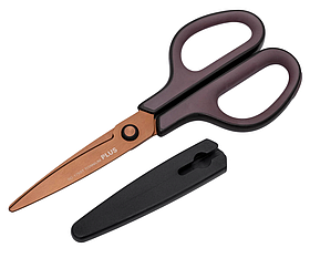 Ножиці з титановим напиленням колір Сливовий