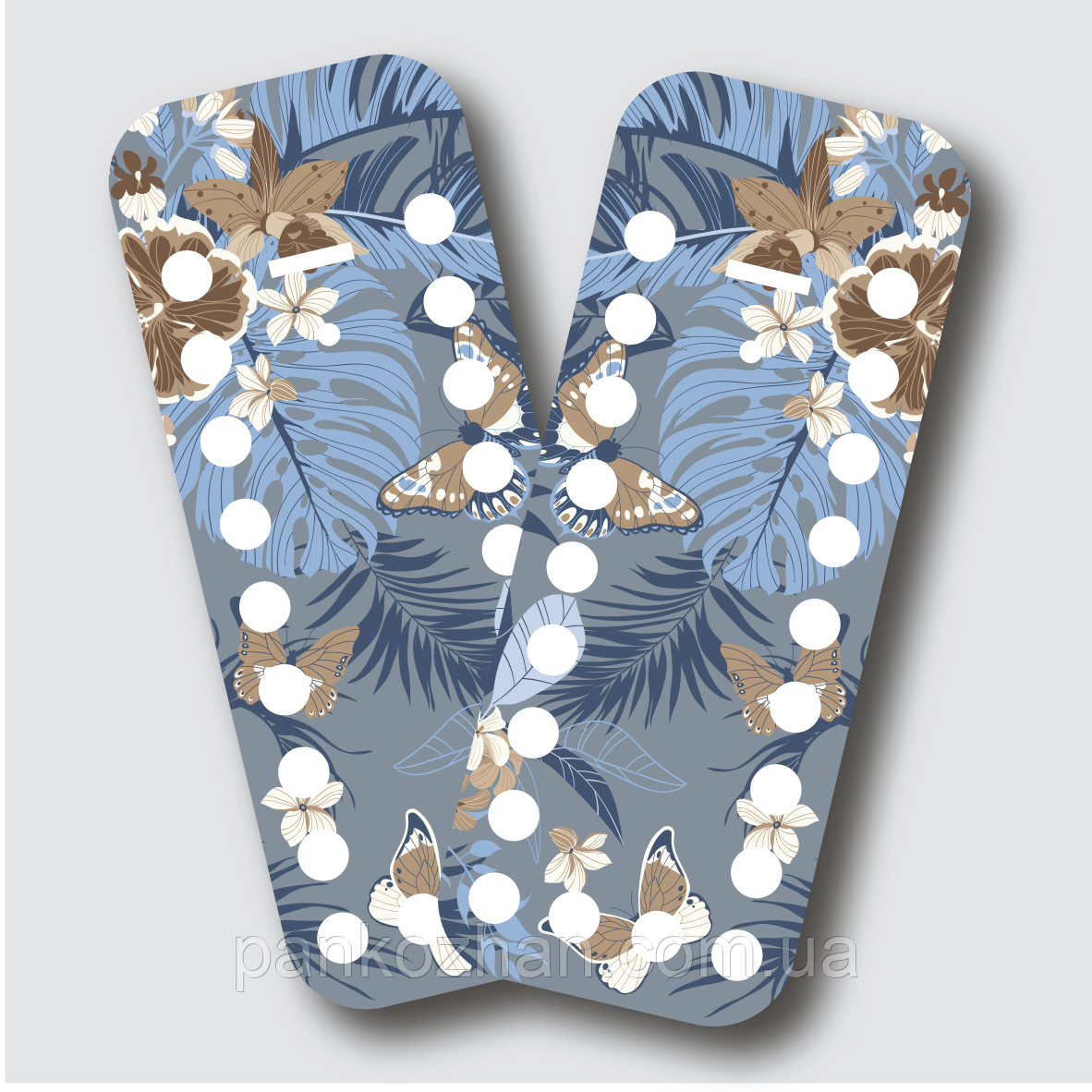 Акрилові боковини прямокутні до в'язаної сумки, фото 1