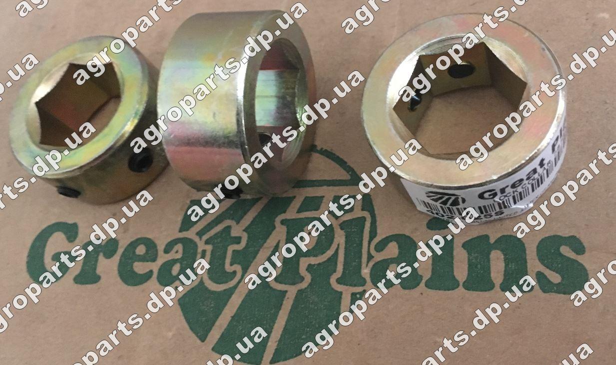 Cтопор 402-025S  с 6-гран.з/ч Great Plains Clamp 7/8" COLLAR, LOCKING кольцо 402-025s, фото 1