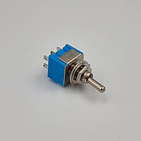 Перемикач-тумблер MTS-202 2 положення 6 контактів