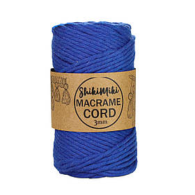 Еко шнур Macrame Cord 3 mm, колір Електрик