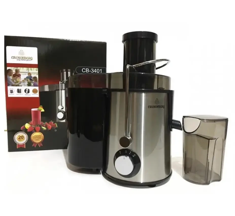 Соковитискач електричний Crownberg CB-3401