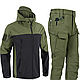 Костюм софтшел Gman Олива із чорним Soft Shell на флісі L - фото 1 - id-p2509676833