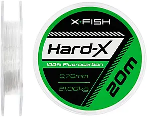 Флюрокарбон X-Fish Hard-X 10m (clear) 0.70mm 21g