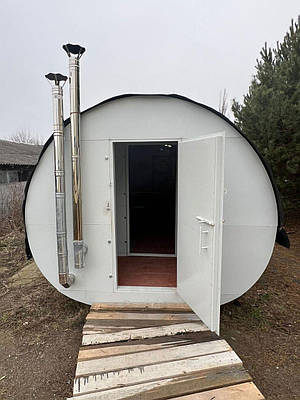 Модульні укриття із гофрованої сталі МУГС