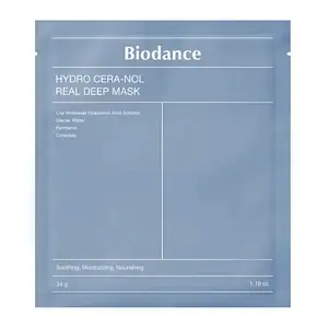 Зволожувальна гідрогелева маска для обличчя Biodance Hydro Cera-nol Real Deep Mask 1шт/34g