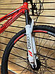 Велосипед підлітковий спортивний гірський 24" Corso Genesis G-24604 на зріст 120-135 см червоний, фото 5