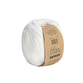 Пряжа Safran Fibranatura. колір Білий