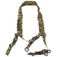 Ремінь збройовий трансформер Cordura Піксель трьохточковий, двоточковий, одноточковий MELGO