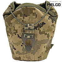 Підсумок - чохол для фляги 1л Піксель Cordura MELGO