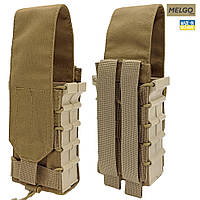 Підсумок на 2 магазини корпусний з клапаном Койот MELGO