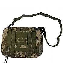 Сумка під планшет Cordura 1000D, олива (LE3133), фото 6