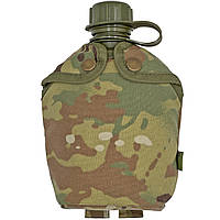 Фляга армійська 1л в чохлі Molle Мультикам Cordura 600 D MELGO