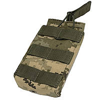 Підсумок на 1 магазин АК м'який Cordura Піксель ММ-14 (olive) MELGO