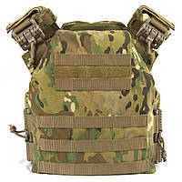 Плитоноска Мультикам (coyote) Cordura зі швидким скиданням MELGO
