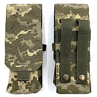 Підсумок на 2 магазини АК закритий м'який Піксель ММ-14 MELGO