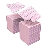 Безворсові серветки STALEKS PRO EXPERT для манікюру перфоровані 400 шт, фото 2