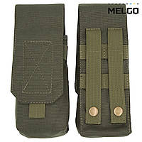 Підсумок на 2 магазини АК закритий м'який Олива MELGO