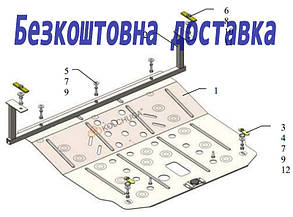 Захист двигуна MG 5 (2018-) (Захист двигуна МЖ 5) Кольчуга
