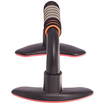 Упори для віджимань SP-Sport DCF-18 PUSH-UP BAR 23x15см чорний Код DCF-18, фото 3