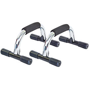 Упори для віджимань SP-Sport FI-3972 PUSH-UP BAR 15x25см металік Код FI-3972, фото 1