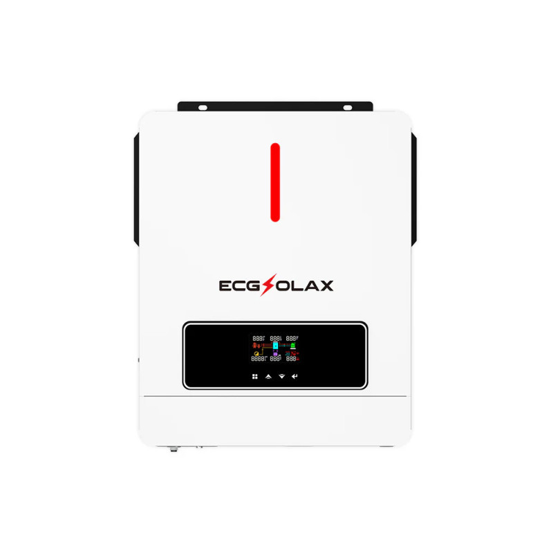 Гібридний інвертор ECGSOLAX 6.2KW 48V MPPT 120A 500VDC