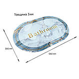 Вологопоглинаючий килимок мармур "Bathroom" 38*58CM*3MM (D) SW-00001569, фото 4
