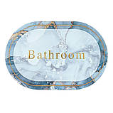 Вологопоглинаючий килимок мармур "Bathroom" 38*58CM*3MM (D) SW-00001569, фото 6