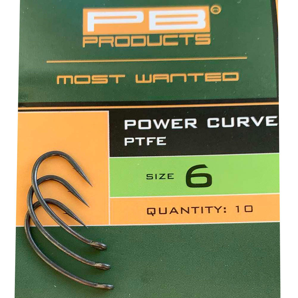 Гачки PB Products Power Curve №6 (10шт)
