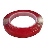 Скотч двосторонній 15mm x 5m професійний RED  st-15 red
