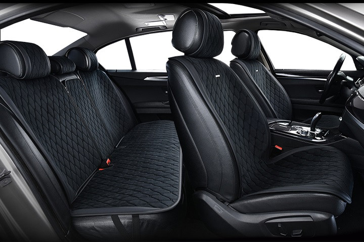 Накидки авто сидінь New York BX84100 Beltex чорний велюр преміум Бельгія, фото 1