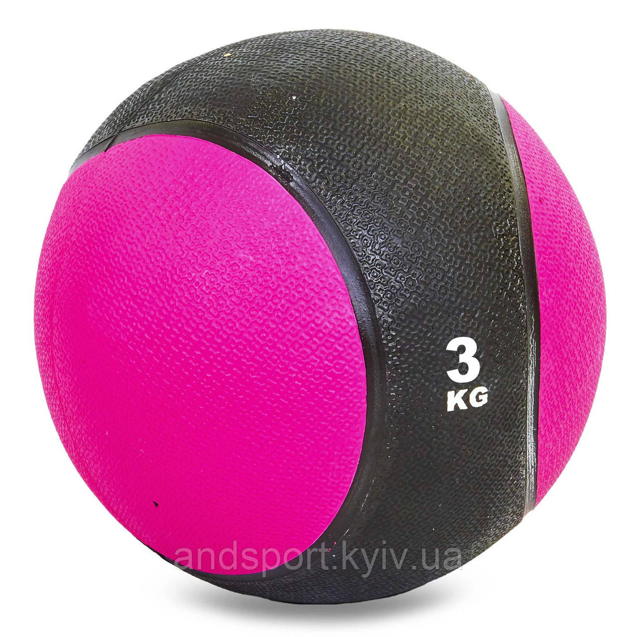 М'яч медичний медбол Record Medicine Ball C-2660-3 3кг кольори в асортименті Код C-2660-3