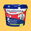 Хлорні таблетки для басейну. Хімія для басейну AquaDoctor C-60T 300 г. Швидкий шоковий хлор Аквадоктор, фото 5