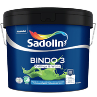 Sadolin BINDO 3 ( Біндо 3 Садолін ) 9л Фарба глубокоматовая для стелі та стін