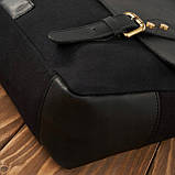 Чоловіча сумка через плече коричнева молодіжна вінтажна шкіряна Paolo Peruzzi, фото 4