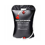 Туристичний душ Bass Polska 25 л з насосом та гнучким шлангом для кемпінгу, фото 2