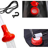 Туристичний душ Bass Polska 25 л з насосом та гнучким шлангом для кемпінгу, фото 4