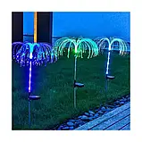 Світлодіодні сонячні садові світильники Медуза Bass Polska BH 12784 з ефектом мерехтіння та водонепроникним дизайном, фото 4