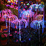 Світлодіодні сонячні садові світильники Медуза Bass Polska BH 12784 з ефектом мерехтіння та водонепроникним дизайном, фото 7