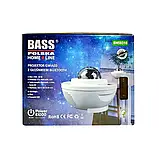 Нічник проектор зоряного неба Bass Polska BH 59310 з Bluetooth та вбудованим динаміком для створення атмосфери, фото 3