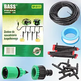 Краплинний полив Bass Polska 8111 на 10 м для ефективного та економного зрошення садів та теплиць