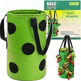 Компактний мішок для вирощування ягід та овочів Bass Polska BH 79901 з дренажною системою та стійким матеріалом