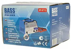 Зарядний пристрій для автомобільних батарей bass polska 6712 з амперметром для 6В/12В систем
