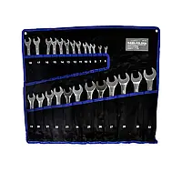 Комплект гайкових ключів Bass Polska 7170, 25 шт. ріжкових двосторонніх ключів 6-32 мм.