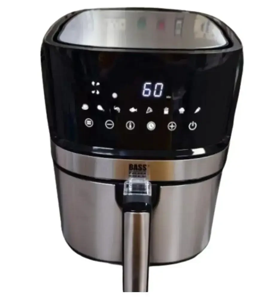 Безмаслена аерофритюрниця Bass Polska BH 10875 з функцією багатофункціональної печі 65 л та потужністю 2200 Вт